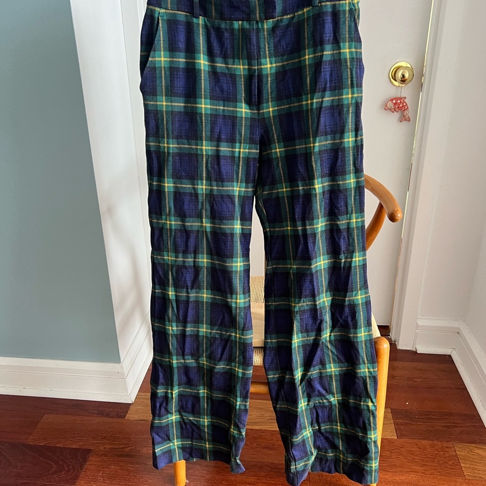 J. McLaughlin Women’s Plaid Workwear Pants